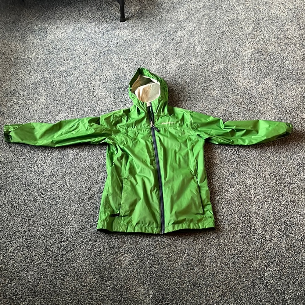 Eddie Bauer kids rain jacket